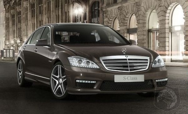 Mercedes Benz 2010 S63 AMG Slips Out On Factory Site